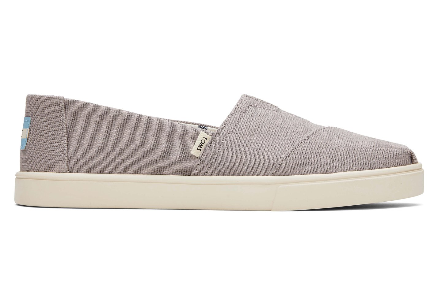 Toms Espadryle Damskie Szare - Alpargata Cupsole Slip On - 80NRKUFWD